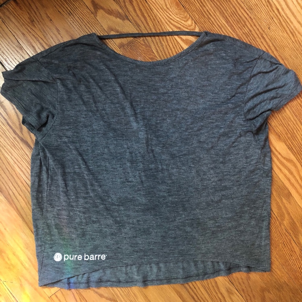 Pure Barre Grey oversized shirt - size medium